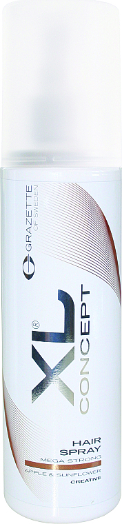 Mega Strong Hair Spray - Grazette XL Concept Hair Spray Mega Strong (pump) — photo N2