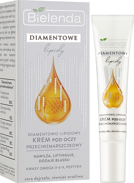 Eye Cream - Bielenda Diamond Lipids Eye Cream — photo N7