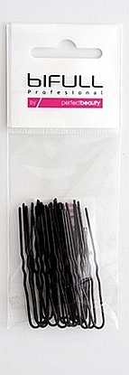 Hair Clips, 20 pcs - Bifull Black — photo N1