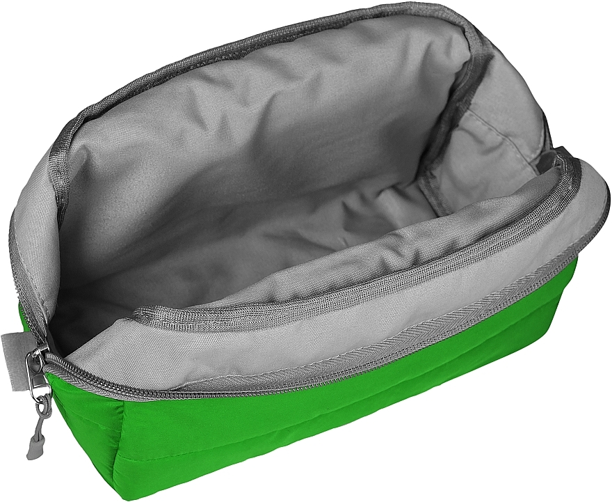 Quilted Classy Makeup Bag, green - MAKEUP Cosmetic Bag Green — photo N13