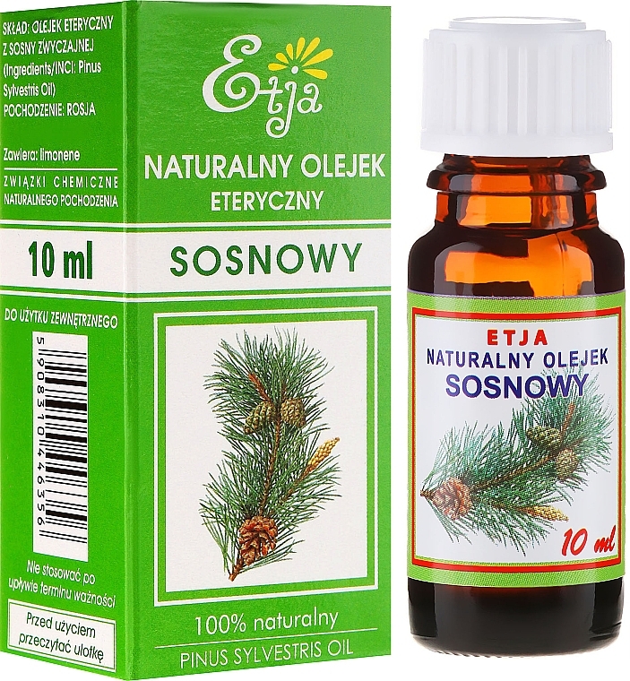 Natural Pine Essential Oil - Etja Natural Essential Pine Oil — photo N1