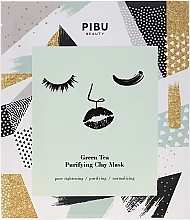 Fragrances, Perfumes, Cosmetics Cleansing Clay Mask with Green Tea - Pibu Beauty Green Tea Purifying Clay Mask