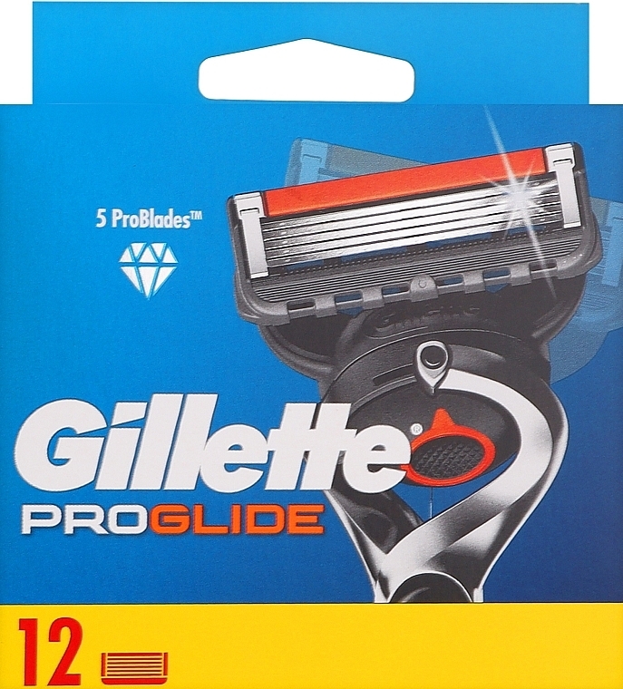 Razor Cartridge, 12 pcs. - Gillette Fusion ProGlide — photo N1