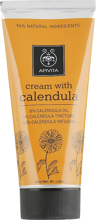 Body Cream - Apivita Healthcare Cream with Calendula — photo N2