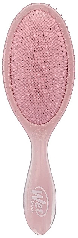 Hair Brush - Wet Brush Original Detangler Natural Marble Dusty Rose — photo N5