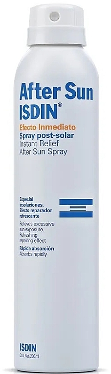 After Sun Lotion Spray - Isdin After Sun Efecto Inmediato Spray — photo N1