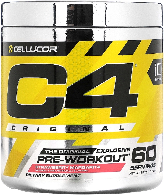 Strawberry Margarita Pre-Workout Stimulator - Cellucor C4 Original Strawberry Margarita — photo N1