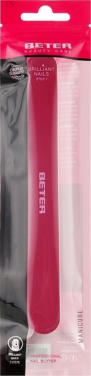 Professional Nail Buffer, pink - Beter Beauty Care — photo N1