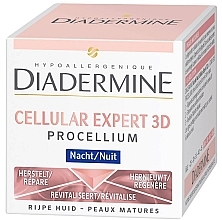 Fragrances, Perfumes, Cosmetics Night Face Cream - Diadermine Cellular Expert 3D Night Cream