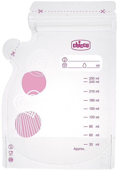 Breast Milk Storage Bags, 30 pcs. - Chicco — photo N1