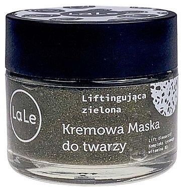 Lifting Face Mask, green - La-Le Facial Lifting Mask — photo N1