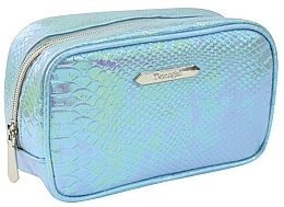 Fragrances, Perfumes, Cosmetics Makeup Bag "Blue Crocco" small 4990, blue - Donegal