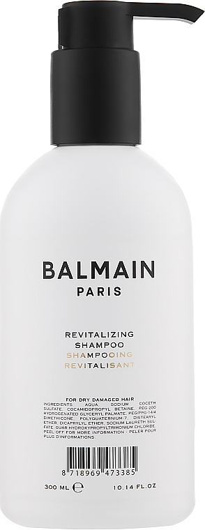 Repair Hair Shampoo - Balmain Paris Hair Couture Revitalizing Shampoo — photo N1