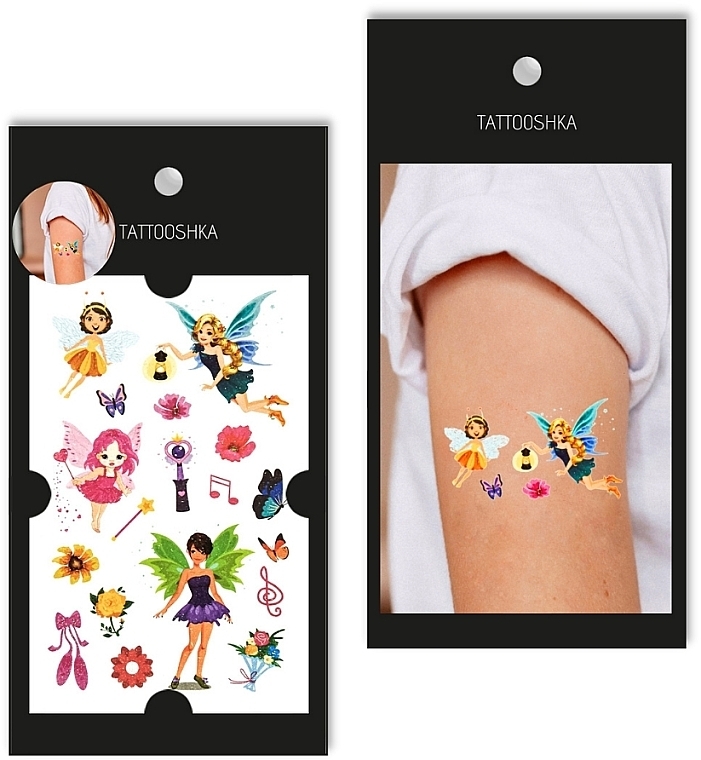 Temporary Tattoos "Little Fairies" - Tattooshka — photo N1