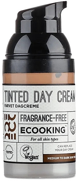 Tinted Day Cream - Ecooking Tinted Day Cream — photo N2