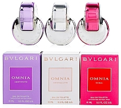 Fragrances, Perfumes, Cosmetics Bvlgari Mini Set Omnia Collection - Set (edt/3x15ml)