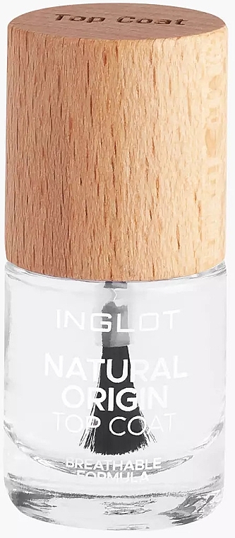 Top Coat - Inglot Natural Origin Top Coat — photo N1