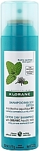 Fragrances, Perfumes, Cosmetics Dry Shampoo - Klorane Aquatic Mint Detox Dry Shampoo