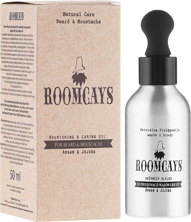 Beard and Moustache Oil - Roomcays  — photo N1