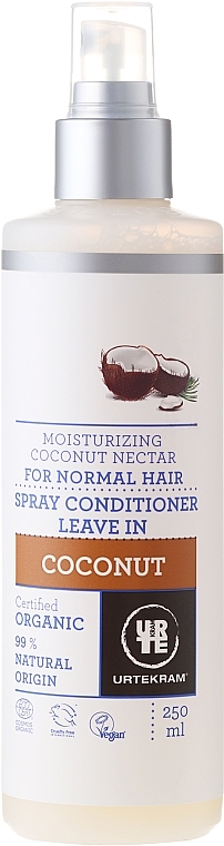 Conditioner Spray ‘Coconut’ - Urtekram Coconut Spray Conditioner — photo N2