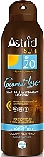 Dry Tanning Oil Spray SPF 20 - Astrid Sun Easy Spray Coconut Love SPF20 — photo N1