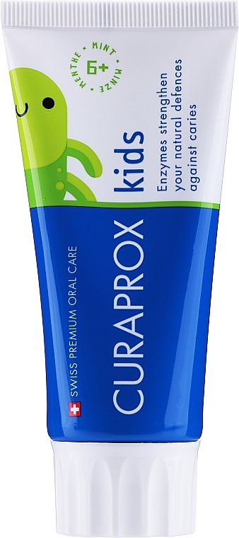 Kids Mint Toothpaste - Curaprox For Kids Toothpaste — photo N1