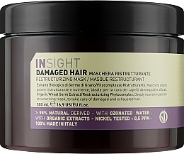 Repair Mask for Damaged Hair - Insight Damaged Hair Restructurizing Mask — photo N5