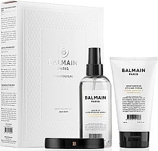 Fragrances, Perfumes, Cosmetics Set - Balmain Paris Hair Couture Winter Brilliance Set FW23 (h/cr/150ml + h/spray/200ml+hair/clip/1pcs)