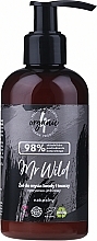 Fragrances, Perfumes, Cosmetics Cypress & Ginger Face & Beard Cleansing Gel - 4Organic Mr Wild Face & Beard Cleansing Gel