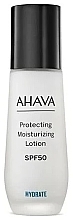 Fragrances, Perfumes, Cosmetics Moisturizing Face Lotion SPF 50 - Ahava Time To Hydrate Protecting Moisturizing Lotion (sample)