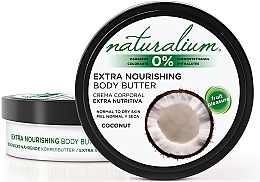 Fragrances, Perfumes, Cosmetics Body Oil - Naturalium Coconut Extra Nourishing Body Butter