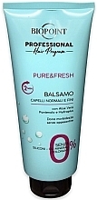 Conditioner for Normal & Thin Hair - Biopoint Pure&Fresh Balsam — photo N1