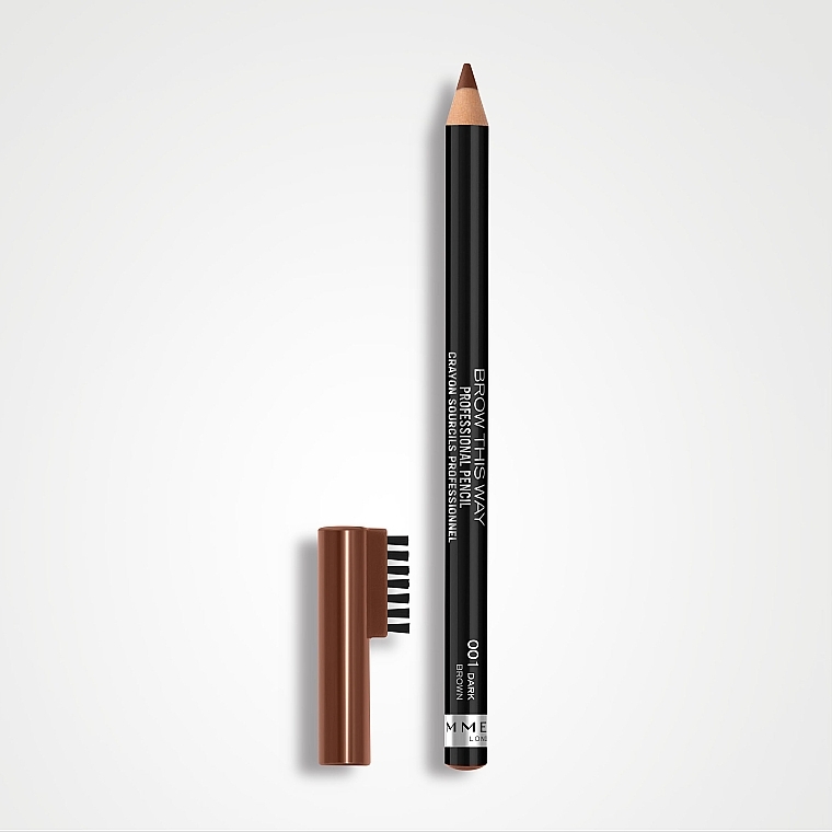 Brow Pencil - Rimmel Brow This Way Professional Eyebrow Pencil — photo N6