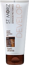 Fragrances, Perfumes, Cosmetics Self-Tanning Gel - St. Moriz Velvet Finish Tanning Gel Dark