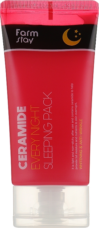 Ceramide Night Mask - FarmStay Ceramide Every Night Sleeping Pack — photo N1