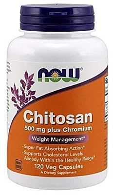 Natural Dietary Supplement, 500 mg - Now Foods Chitosan With Chromium — photo N1