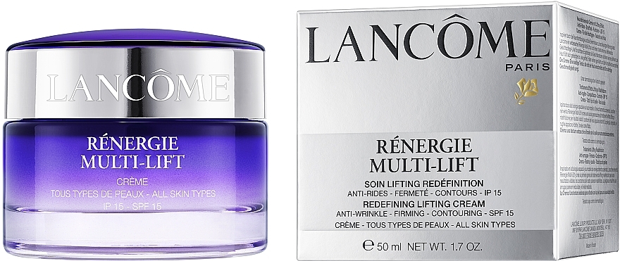 Lifting Day Cream - Lancome Renergie Multi-Lift Cream SPF15 — photo N2