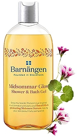 Shower Gel with Flower Oils - Barnangen Nordic Rituals Midsommar Glow Shower&Bath Gel — photo N3