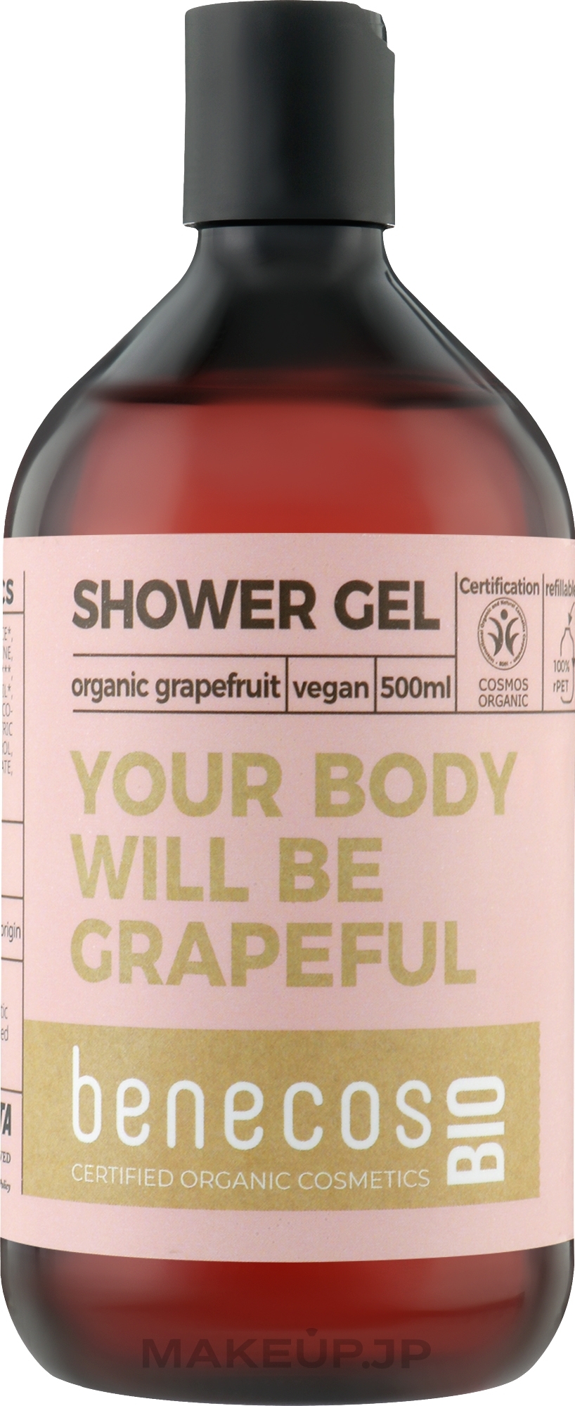 Shower Gel - Benecos Shower Gel Organic Grapefruit — photo 500 ml
