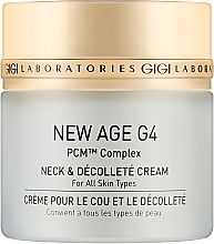 Fragrances, Perfumes, Cosmetics Firming Neck & Décolleté Cream - Gigi New Age G4 Neck & Decollete Cream