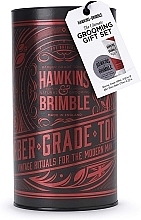 Set - Hawkins & Brimble Grooming Gift Set (shaving/cr/100ml + ash/balm/125ml) — photo N2