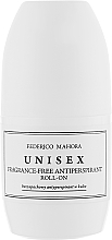 Fragrances, Perfumes, Cosmetics Roll-On Antiperspirant - Federico Mahora Unisex Antiperspirant Roll-On