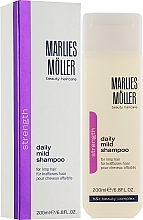 Daily Care Gentle Shampoo - Marlies Moller Strength Daily Mild Shampoo — photo N1