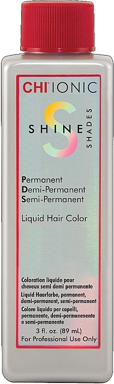 Ammonia-Free Liquid Colorant - Chi Ionic Shine Shades Liquid Color — photo N1