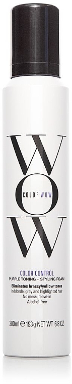 Hair Toning + Styling Foam - Color Wow Color Control Toning + Styling Foam — photo N4