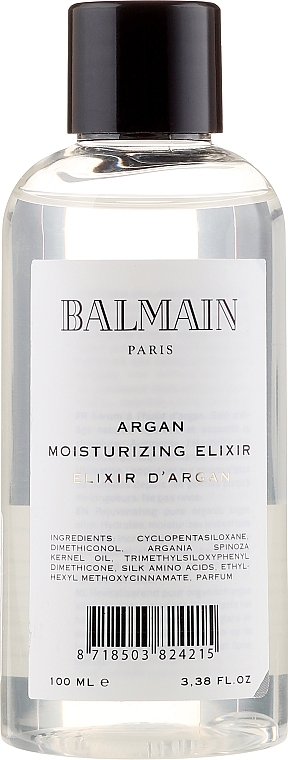 Moisturizing Argan Oil Elixir - Balmain Paris Hair Couture Argan Moisturizing Elixir — photo N1