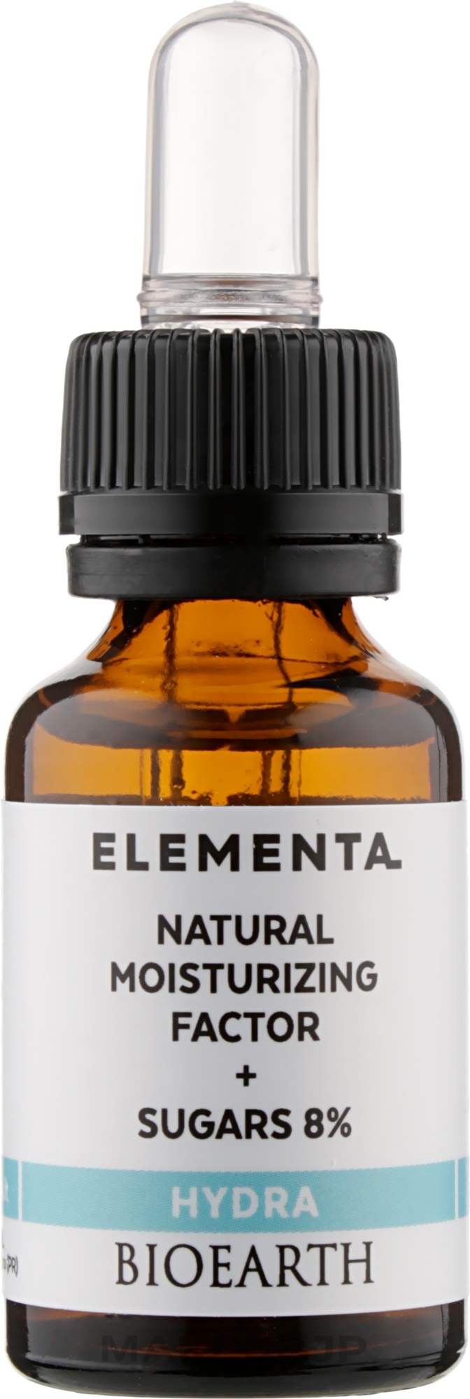 Concentrated Hydration Booster - Bioearth Elementa Hydra NMF + Sugar 8% — photo 15 ml