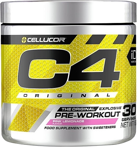 Pink Lemonade Pre-Workout Stimulator - Cellucor C4 Original Pink Lemonade — photo N1