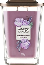 Fragrances, Perfumes, Cosmetics Scented Candle - Yankee Candle Elevation Sugared Wildflowers