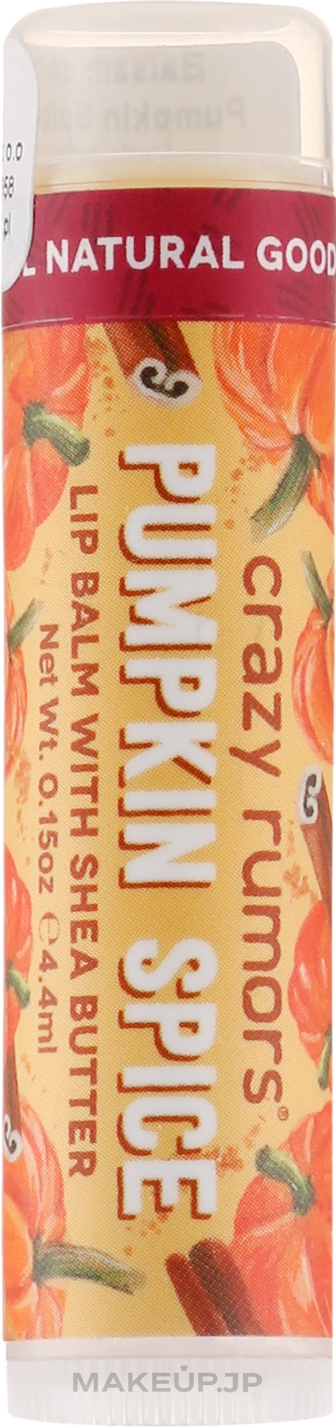 Lip Balm - Crazy Rumors Pumpkin Spice Lip Balm — photo 4.25 g